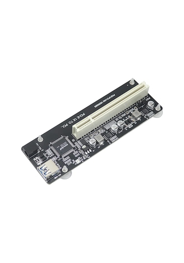 Geeroyoo Pcı Express'ten Pcı'ye Çift Yuvalı Dönüştürücü Kart, Toplama Ve Ses Kartları İçin Uyumlu