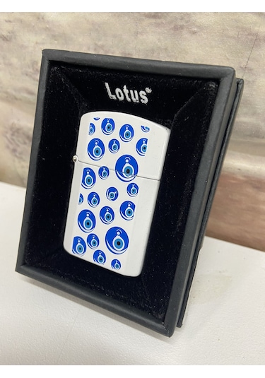 Lotus Marka Beyaz Mevi Renk Yaprak Logolu Benzinli