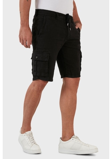 Exxe Erkek Short 630Jurışort Siyah