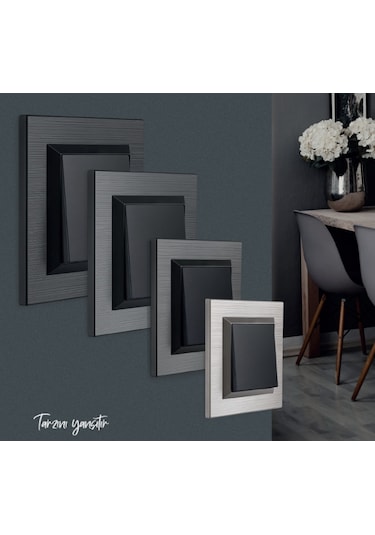 Ovivo Quantum Inox Üçlü Çerçeve