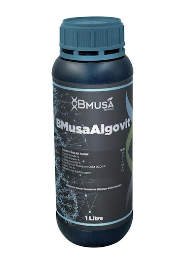Bmusa Algovit 1 Lt Sıvı Deniz Yosunu 1 L