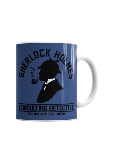 Sherlock Holmes 2 Kupa Bardak Porselen Karışık