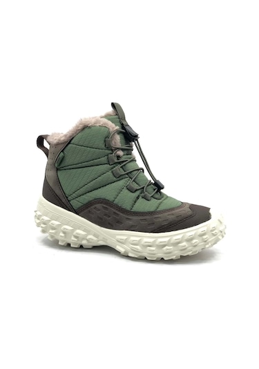 Vicco Tiger Phylon Kauçuk Taban Ortopedik Çocuk Kar Botu Haki