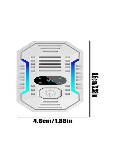 Hombey Ev İçi Ultrasonik Böcek Kovucu - Banyo Ve Tavan Katları İçin Avrupa Standartlı Elektronik Cihaz Beyaz