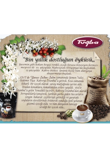 Tuğba Kuruyemiş Türk Kahvesi Metal Kutu 250 Gr