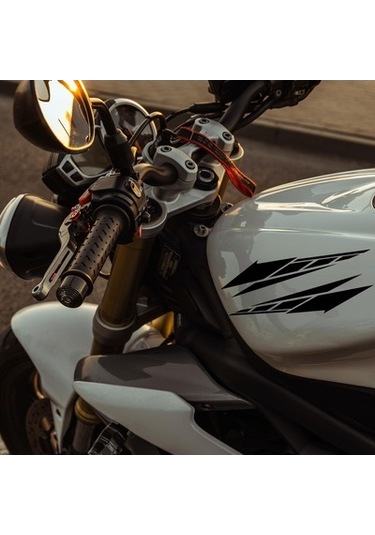 Zcjb 2 Parça Evrensel Araba Gövde Stickerı Kendin Yap Siyah