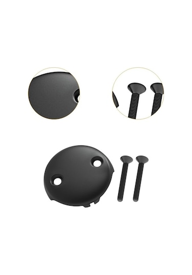 Trendooze Küvet Drenaj Kapağı Kit Siyah - Lavabo Banyo Uygun Siyah