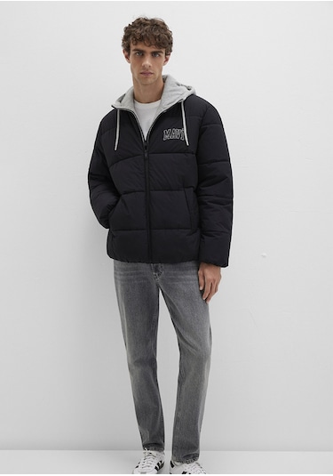 Mavi - Siyah Ceket 0110662-71379 Siyah