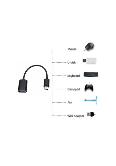 Tc315 Utv007 Chip Android Video Dvr Uyumlu Type-c Otg Kablo