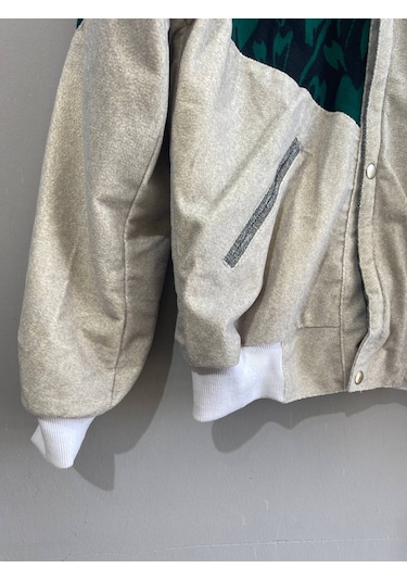 Unisex Aztek Retro Bomber Oversize Desenli Vintage Ceket Gksb4 Çok Renkli