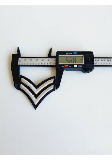 2 Çizgi Çavuş Rütbe Arma Apolet 1 Adet