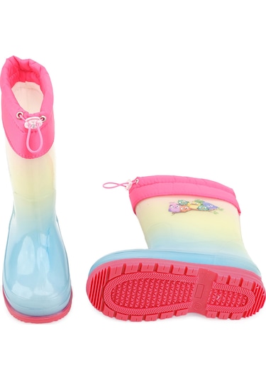 Gezer 00675 Kız Çocuk Termal Astarlı Su Yağmur Geçirmez Çizme Fuşya