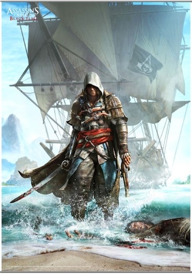 Assassins Creed IV Black Flag Wall Scroll Vol. 1 Rulo Duvar Afişi