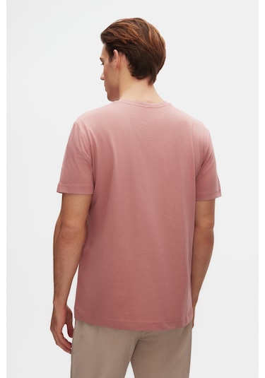 D's Damat Ds Damat Relaxed Fit Pembe %100 Pamuk T-shirt 6hc14ort02005 Pembe