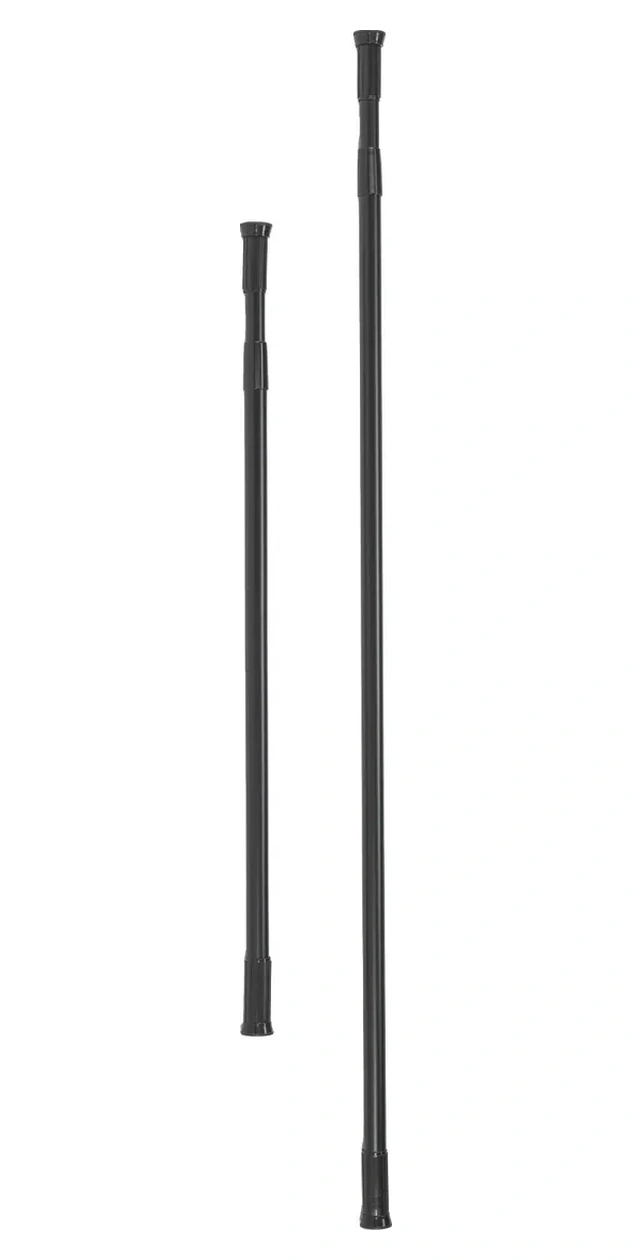 Rıdberg Home Banyo İçin Teleskopik Perde Rayı 70 Cm 372662424 Siyah