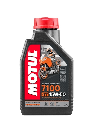 Motul 7100 15W- 50 4T Motosiklet Motor Yağı 1 L