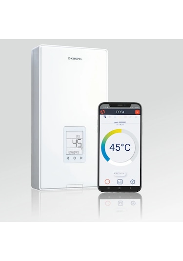 Kospel Ppe4 M Elektronik Trifaze Ani Su Isıtıcı