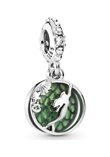 Nur Silver Sallantılı Deniz Kızı Gümüş Charm Nur-bl00077