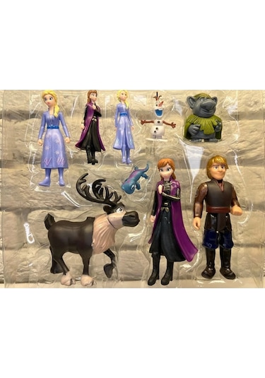 Ethem Oyuncak Frozen Iı Figürler Oyun Seti Jm2020 Geyikli Set Elsa
