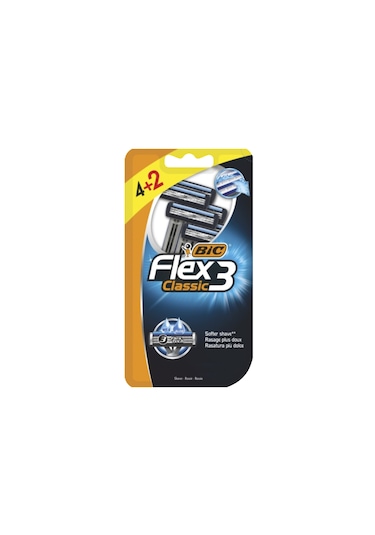 Bic 3 Flex Classic Tıraş Bıçağı 6'lı