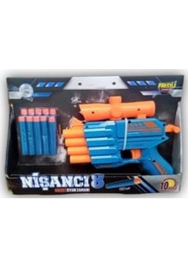 Nişancı 8 4 Atımlı Oyuncak Nörf Silah