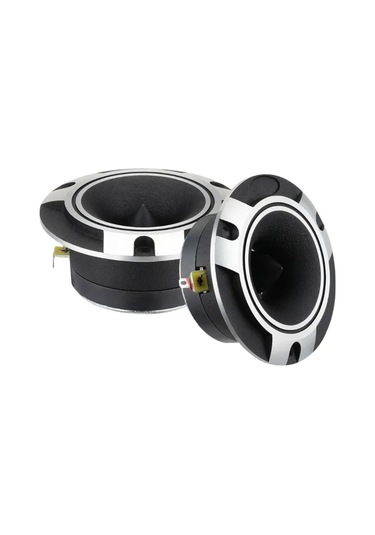 Wondex Doom Tweeter 10cm 500watt 100rms Kalın Mıknatıslı 1. Kalite Profesyonel 1 Çift Gri