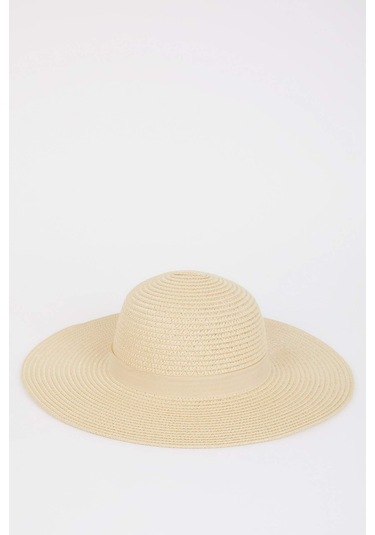 DeFacto Kadın Hasır Şapka M8818AZ25SMBG117 Bej