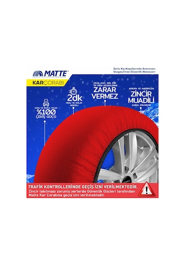 Matte Kar Çorabı - Active Series