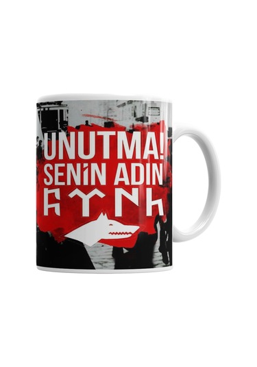 Unutma Senin Adın Türk Kupa Bardak Porselen Karışık