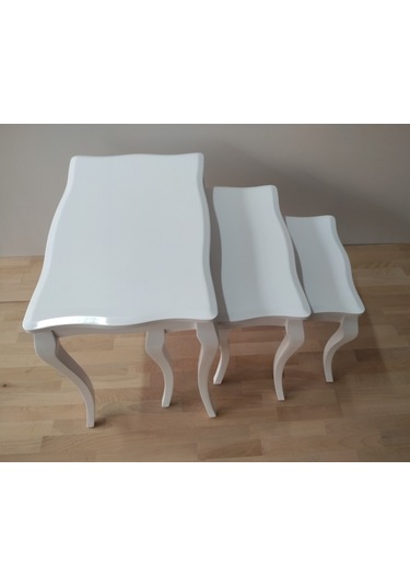 Lükens Ayaklı Beyaz Lake Zigon Sehba