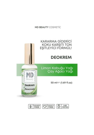 Md Beauty Deo Krem 50 ML