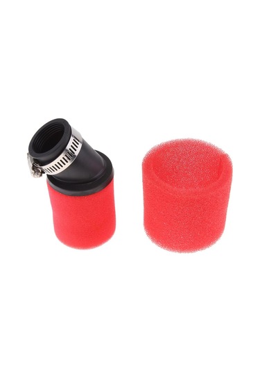 Suntek Kırmızı 32 MM Açı Bent Köpük Hava Filtresi