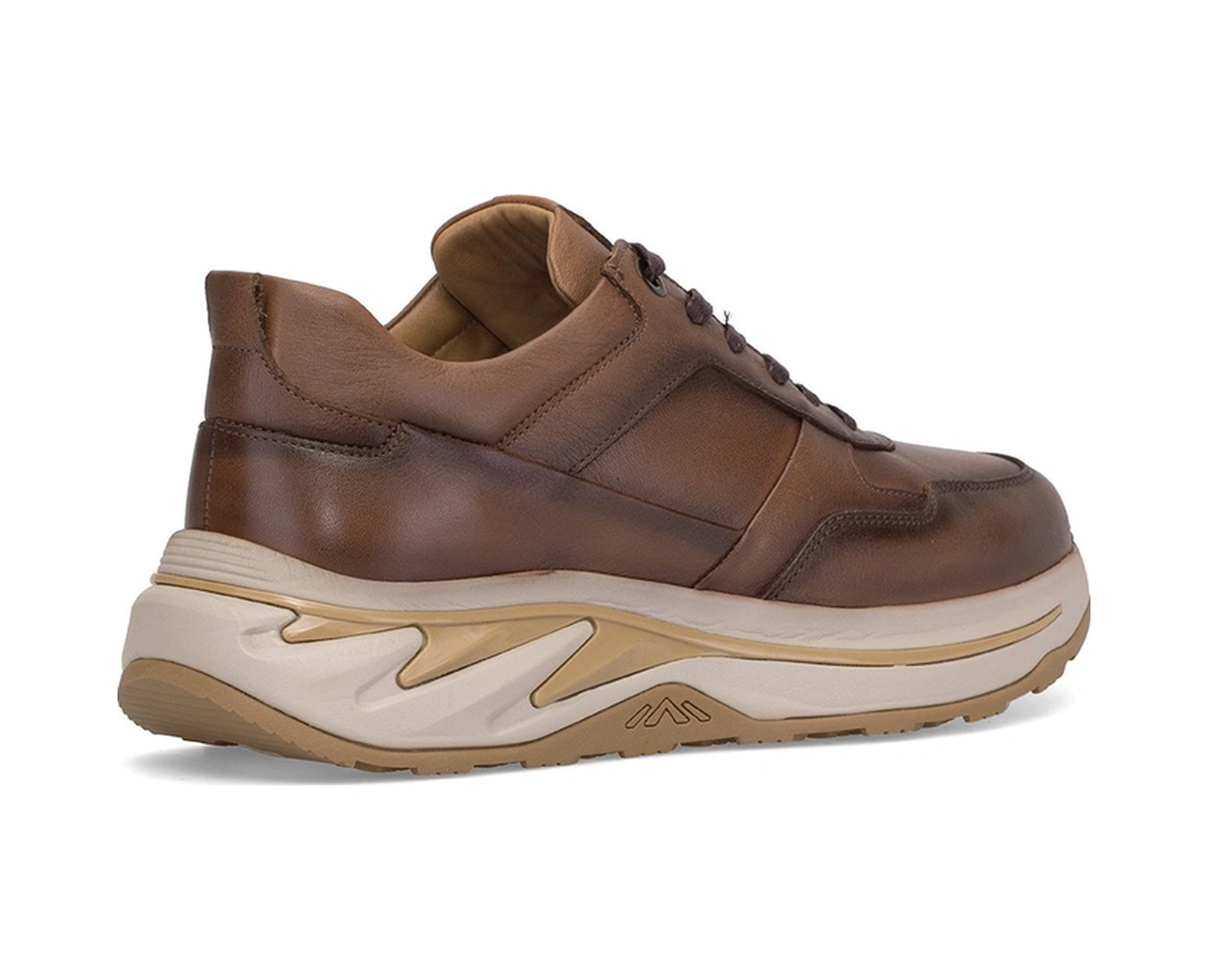 Voyager M534 Erkek Hakiki Deri Casual Ayakkabı Taba Taba