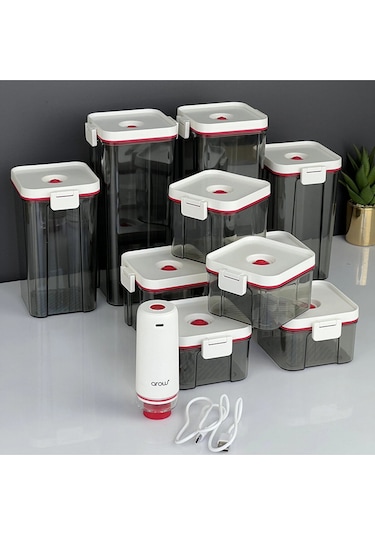 Gunes Zuccacıye 10 Parça Şarjlı Vakum Pompalı Akrilik Kavano