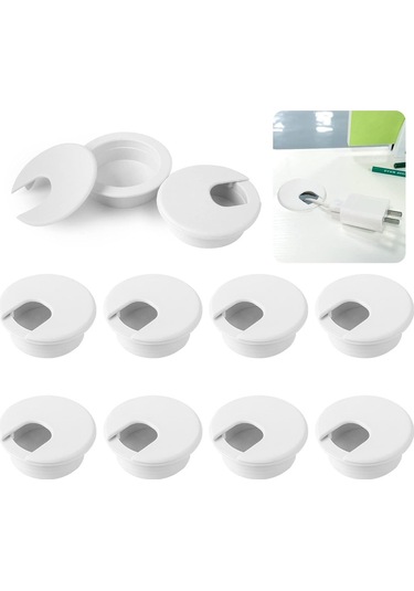 Plastik Kablo Manşonu 50 Mm Gömme Yuvarlak, 10 Adet B