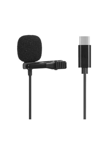 Jms Jh042 Typec Yaka Mikrofonu Çok Yönlü Kondenser Mikrofon Ses Ve Ses İçin Mükemmel Ses