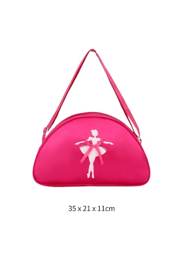 Suntek Bale Dans Çantası Spor Latin Jimnastiği Için Kırmızı Gül