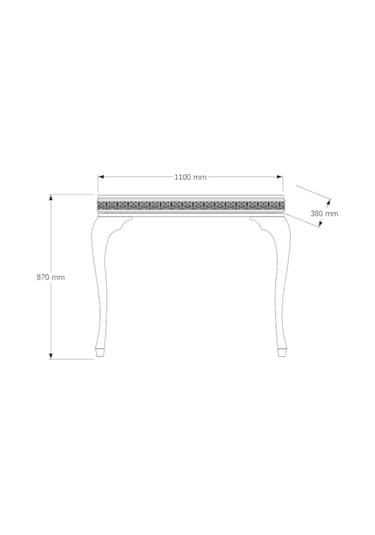 Beyaz Exclusive Dresuar Gizli Bölmeli - Ferro A1-3 Beyaz