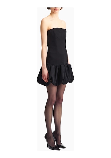 16arlington 16arlıngton Garance Pullu Mini Elbise Siyah