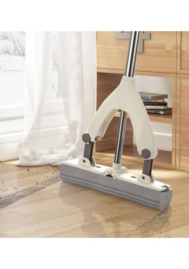 Kelebek Mop + Yedek Sünger Mop