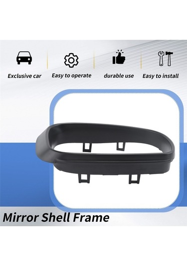 Besthome1 Araba Yan Ayna Kabuk Çerçevesi, Skoda Fabia 2008-2014, Sağ Yan,  Fit