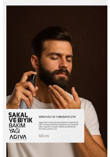 Sakal Ve Bıyık Bakım Yağı Tüm Ciltler İçin 100 Ml