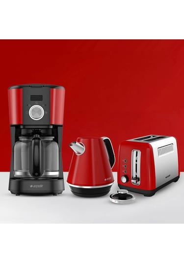 Arçelik Retro Kahvaltı Seti Çok Renkli