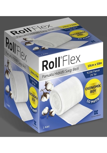Rollfix Flex Sargı Bezi Eko 10 CM x 50 M