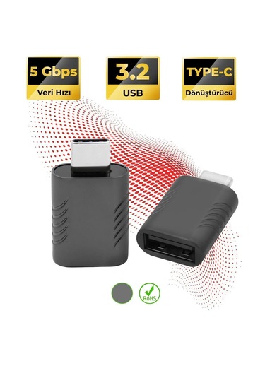Usb 3.2 To Type-c Dönüştürücü Yüksek Hızlı Veri Aktarımı