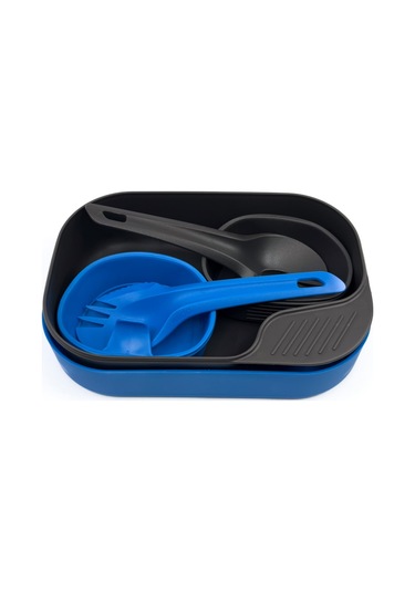Wildo Camp-a-box Duo Light Yemek Seti - Mavi Mavi