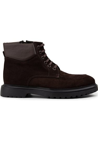 Deery Hakiki Süet Kahverengi Erkek Bot - 01929mkhve01 Kahverengi
