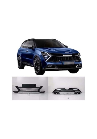 Kia Sportage 2021+ Sonrası Uyumlu Ön Arka Difüzör