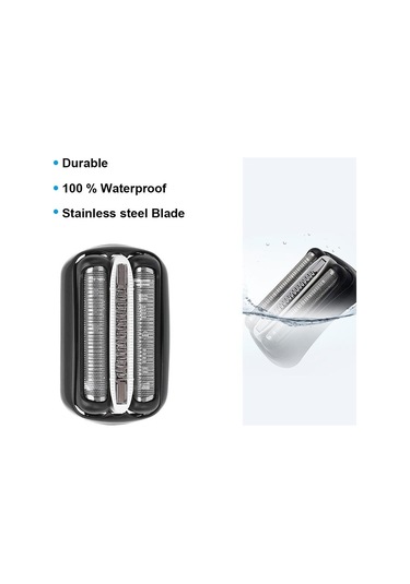 Braun 3 Serisi 32b Folyo Ve Kesici Elektrikli Tıraş Makinesi İle Uyumlu Yedek Tıraş Başlığı