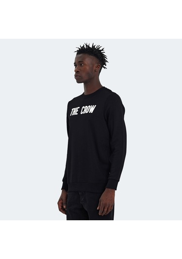 The Crow THE CROW Erkek  Siyah Sweatshirt